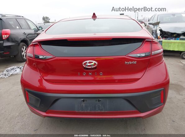 KMHC75LC1NU275853 2022 HYUNDAI IONIQ HYBRID Maroon 