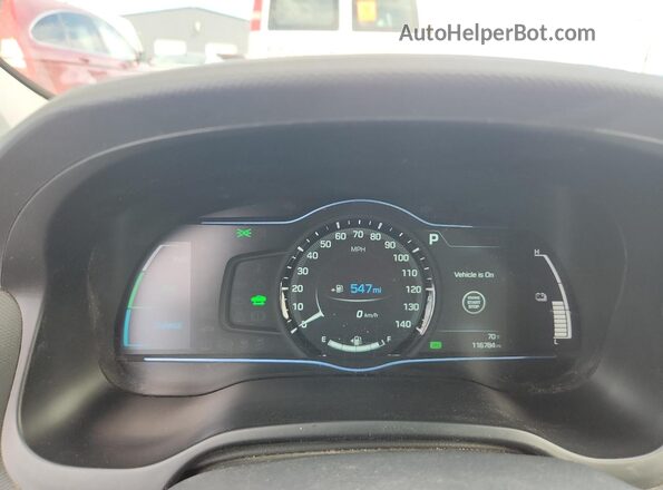 KMHC75LC2JU060119 2018 HYUNDAI IONIQ White 