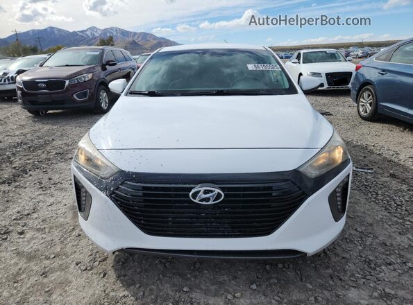 KMHC75LC2JU060119 2018 HYUNDAI IONIQ White 