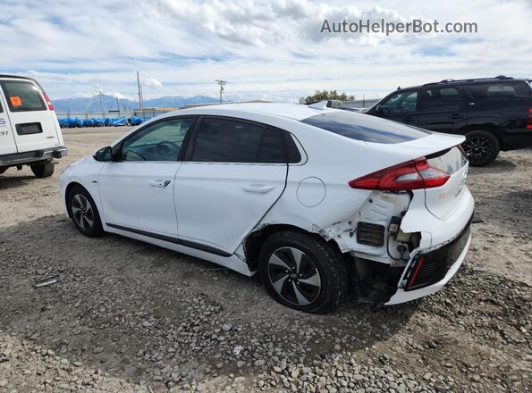 KMHC75LC2JU060119 2018 HYUNDAI IONIQ White 
