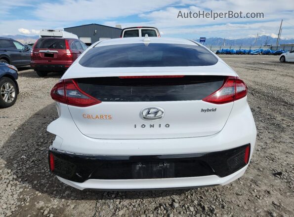 KMHC75LC2JU060119 2018 HYUNDAI IONIQ White 