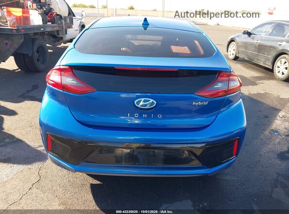 KMHC75LC3JU073591 2018 HYUNDAI IONIQ HYBRID Blue 