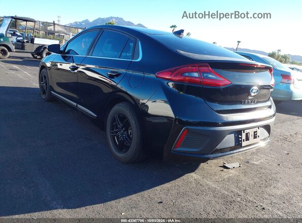 KMHC75LC4HU024667 2017 HYUNDAI IONIQ HYBRID Black Trasero izquierdo