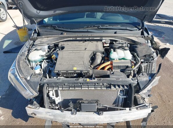 KMHC75LC5HU045866 2017 HYUNDAI IONIQ HYBRID Gray Вид ззаду