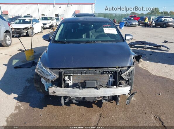 KMHC75LC5HU045866 2017 HYUNDAI IONIQ HYBRID Gray Вид задньої частини салону