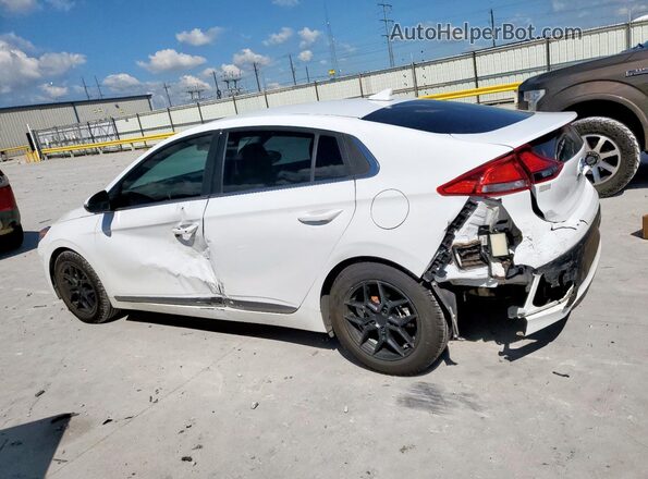KMHC75LC6MU260800 2021 HYUNDAI IONIQ Белый Задняя левая четверть