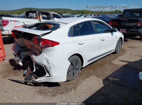 KMHC75LC8LU215419 2020 HYUNDAI IONIQ HYBRID White Հետևի աջ