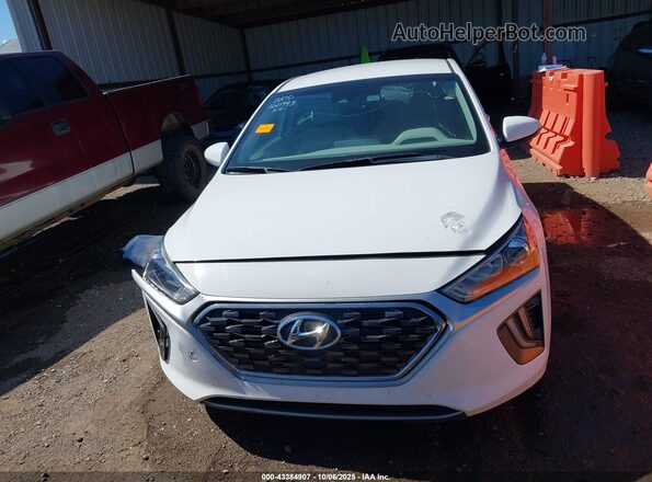 KMHC75LC8LU215419 2020 HYUNDAI IONIQ HYBRID White Սարքավորումների վահանակի տեսք