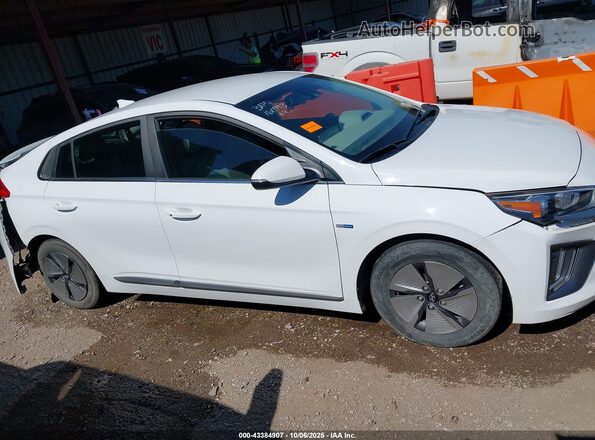 KMHC75LC8LU215419 2020 HYUNDAI IONIQ HYBRID White Սալոնի հետևի տեսք