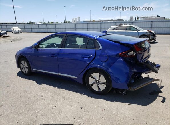 KMHC75LC8LU237338 2020 HYUNDAI IONIQ Blue Հետևի ձախ