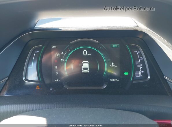 KMHC75LC8NU275851 2022 HYUNDAI IONIQ HYBRID Black Հետևի նստատեղերի տեսք