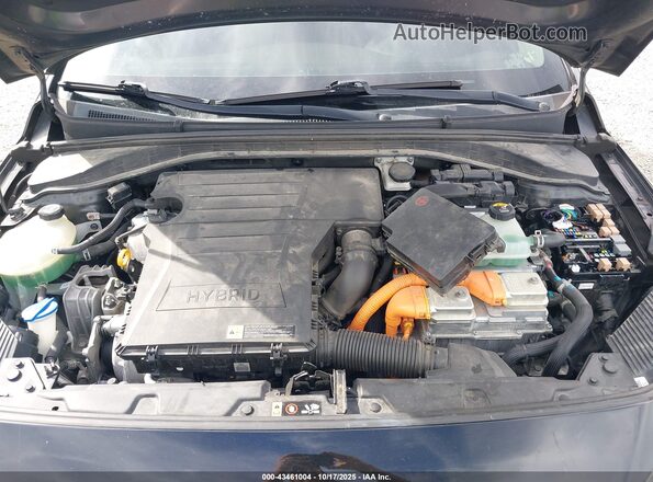 KMHC75LC9JU066421 2018 HYUNDAI IONIQ HYBRID Black უკანა ხედი