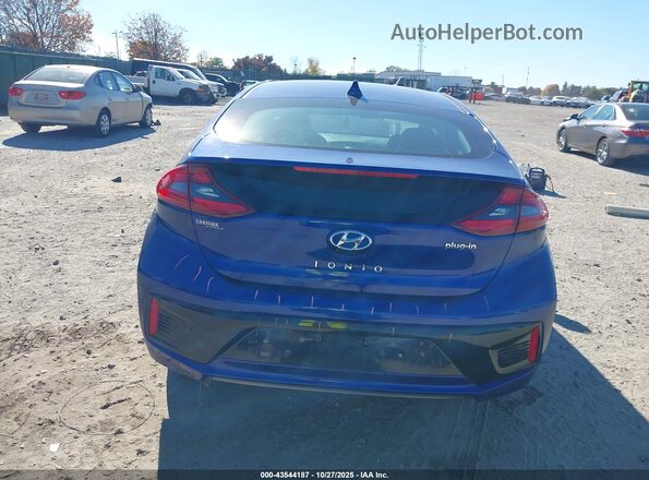 KMHC75LD3KU172700 2019 HYUNDAI IONIQ PLUG-IN HYBRID Blue 