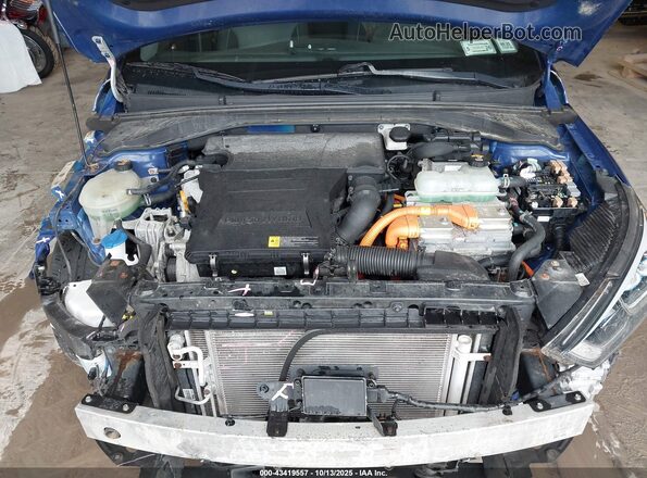 KMHC75LD4KU162385 2019 HYUNDAI IONIQ PLUG-IN HYBRID Синий Вид сзади