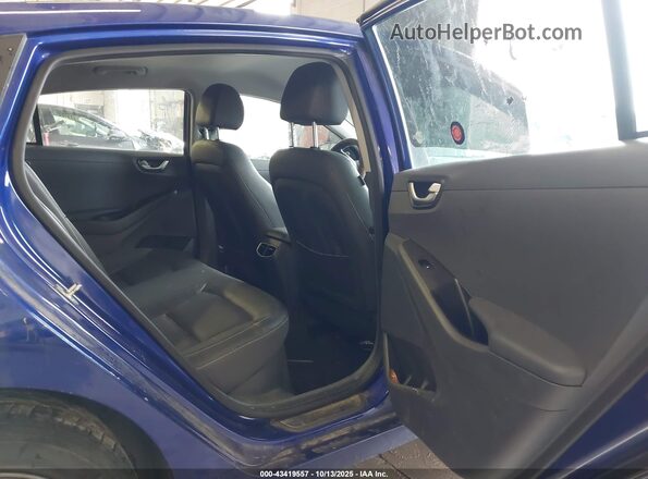 KMHC75LD4KU162385 2019 HYUNDAI IONIQ PLUG-IN HYBRID Синий Вид наклейки с VIN-кодом