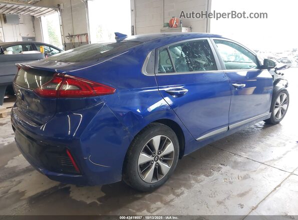 KMHC75LD4KU162385 2019 HYUNDAI IONIQ PLUG-IN HYBRID Синий Задняя правая четверть