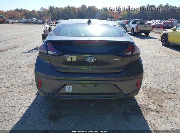 KMHC75LDXMU254989 2021 HYUNDAI IONIQ PLUG-IN HYBRID Gray 