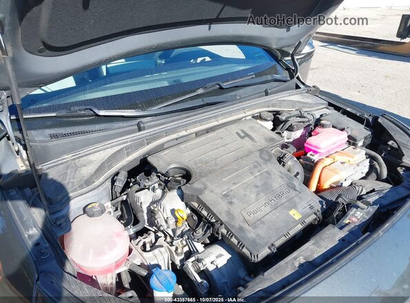 KMHC75LDXMU254989 2021 HYUNDAI IONIQ PLUG-IN HYBRID Gray 
