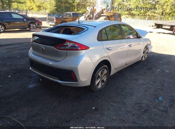 KMHC75LH1KU048895 2019 HYUNDAI IONIQ ELECTRIC Silver Tył prawy