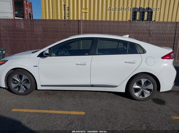 KMHC75LH5KU049841 2019 HYUNDAI IONIQ ELECTRIC White Սալոնի 360 աստիճան տեսք