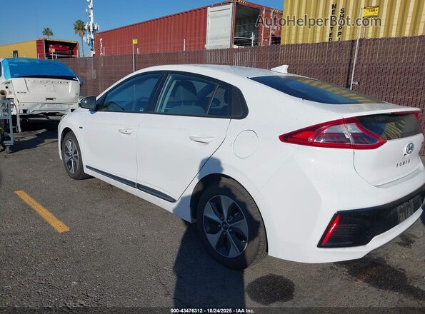 KMHC75LH5KU049841 2019 HYUNDAI IONIQ ELECTRIC White Հետևի ձախ