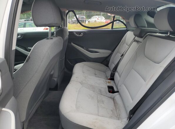 KMHC75LJ3MU079152 2021 HYUNDAI IONIQ Белый Вид задних сидений