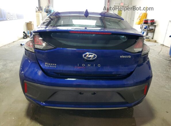 KMHC75LJ6MU079100 2021 HYUNDAI IONIQ Синий Вид сзади