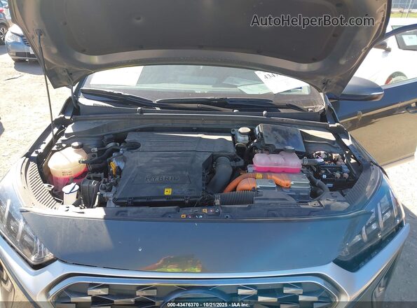 KMHC85LC2NU278189 2022 HYUNDAI IONIQ HYBRID Gray Հետևի տեսք