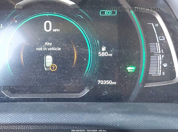 KMHC85LC2NU278189 2022 HYUNDAI IONIQ HYBRID Gray 