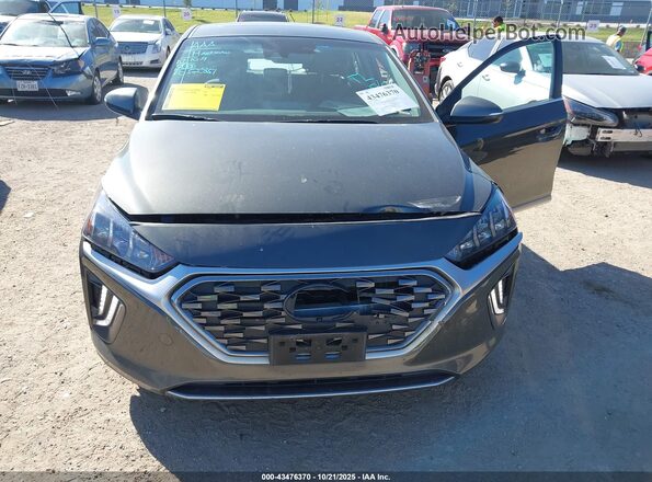 KMHC85LC2NU278189 2022 HYUNDAI IONIQ HYBRID Gray Դիմացի տեսք