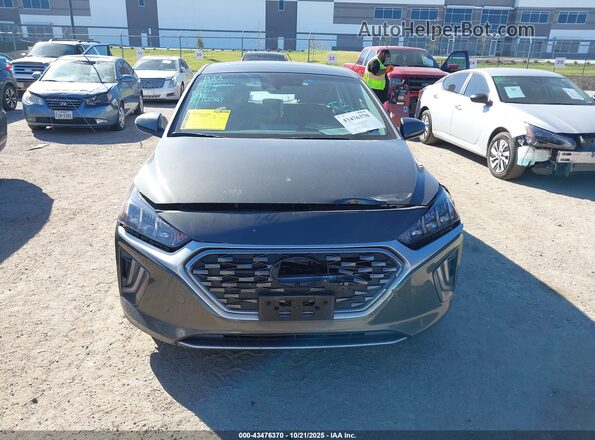 KMHC85LC2NU278189 2022 HYUNDAI IONIQ HYBRID Gray Սարքավորումների վահանակի տեսք