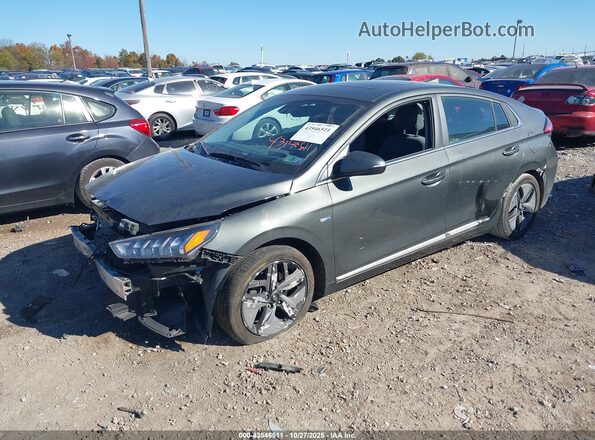 KMHC85LC3LU243044 2020 HYUNDAI IONIQ HYBRID Gray Front left