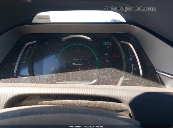 KMHC85LC3LU243044 2020 HYUNDAI IONIQ HYBRID Gray Rear seats view