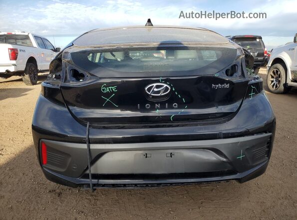 KMHC85LC4HU047265 2017 HYUNDAI IONIQ Black Vista trasera