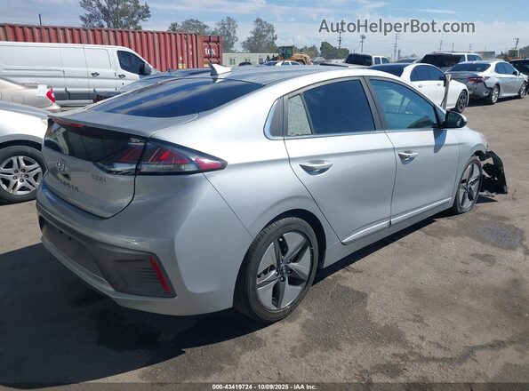 KMHC85LC9LU210713 2020 HYUNDAI IONIQ HYBRID Gray Հետևի աջ