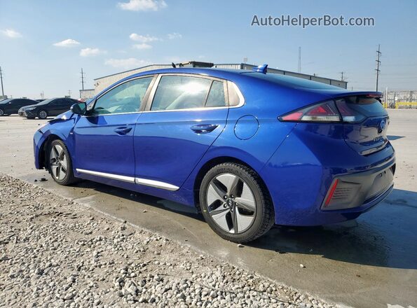 KMHC85LC9LU212302 2020 HYUNDAI IONIQ Blue Задня ліва чверть