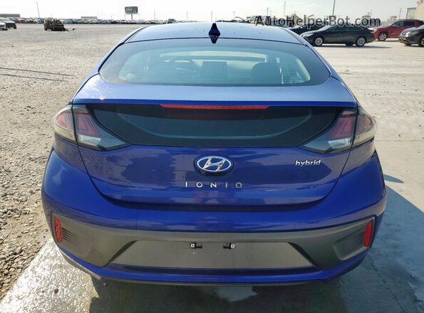 KMHC85LC9LU212302 2020 HYUNDAI IONIQ Blue Вид ззаду
