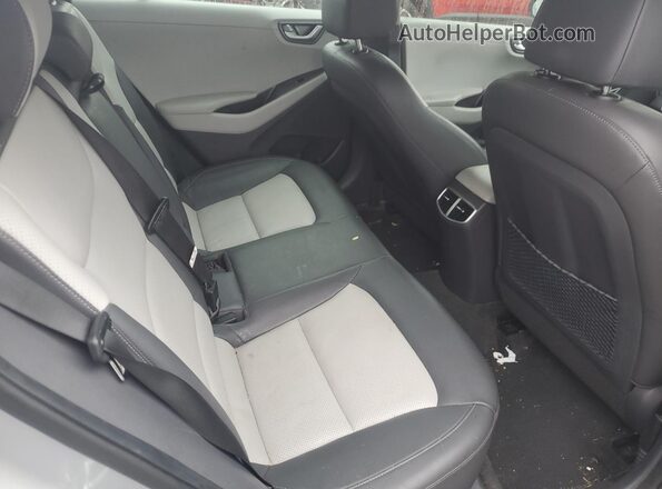 KMHC85LJ9LU071214 2020 HYUNDAI IONIQ Silver Rear seats view