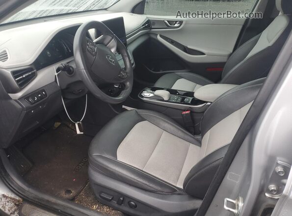 KMHC85LJ9LU071214 2020 HYUNDAI IONIQ Silver Front interior view
