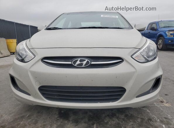 KMHCT4AE4HU262111 2017 HYUNDAI ACCENT Кремовый Вид спереди