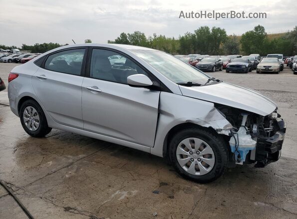 KMHCT4AE7HU236750 2017 HYUNDAI ACCENT Silver წინა მარჯვენა