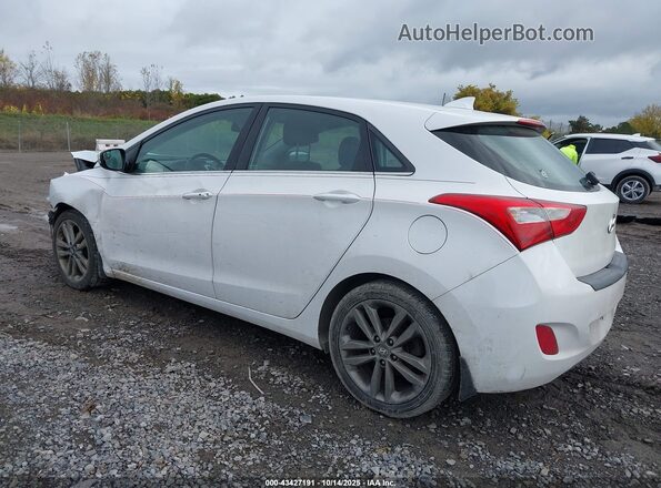 KMHD35LH3GU271303 2016 HYUNDAI ELANTRA GT White Trasero izquierdo