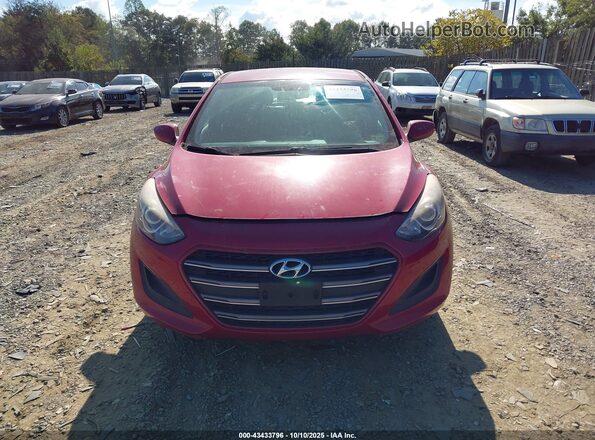 KMHD35LH5GU251375 2016 HYUNDAI ELANTRA GT Red Widok z przodu