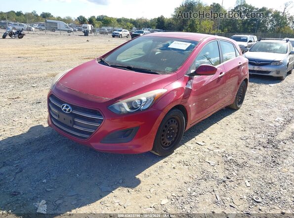 KMHD35LH5GU251375 2016 HYUNDAI ELANTRA GT Red Przód lewy