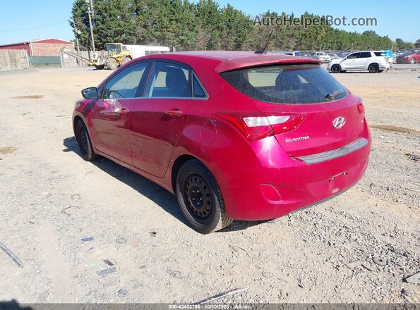 KMHD35LH5GU251375 2016 HYUNDAI ELANTRA GT Red Tył lewy