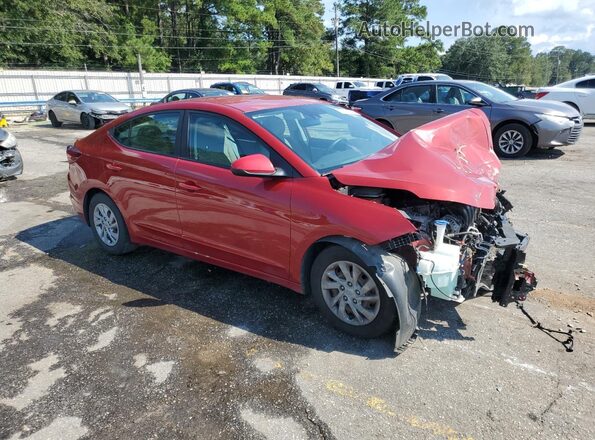 KMHD74LF0LU899424 2020 HYUNDAI ELANTRA Red Przód prawy