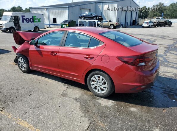 KMHD74LF0LU899424 2020 HYUNDAI ELANTRA Red Tył lewy
