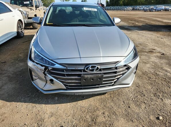 KMHD74LF3LU069407 2020 HYUNDAI ELANTRA Silver Widok z przodu