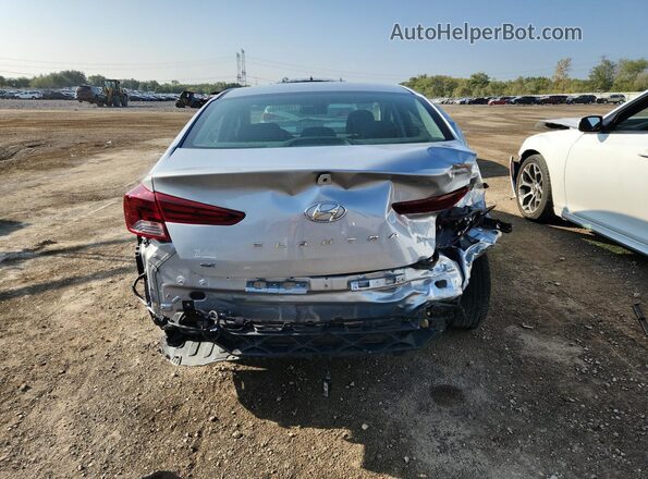 KMHD74LF3LU069407 2020 HYUNDAI ELANTRA Silver Widok z tyłu