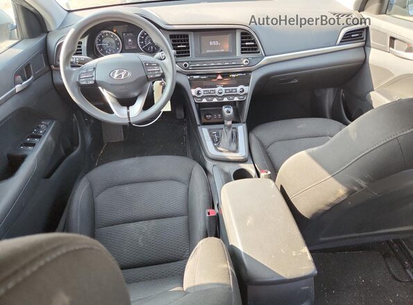 KMHD74LF3LU069407 2020 HYUNDAI ELANTRA Silver Widok deski rozdzielczej